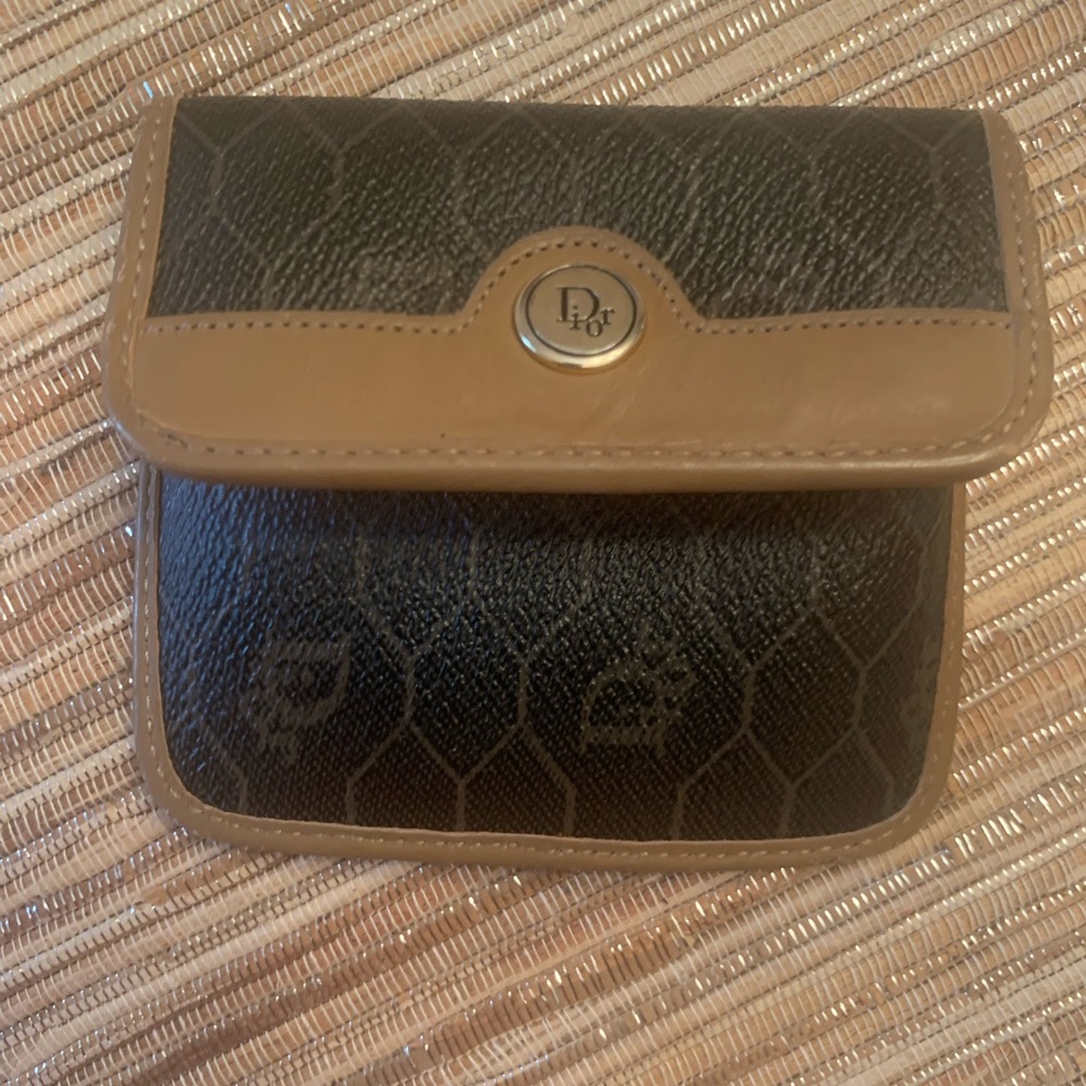 Preloved vintage Christian Dior coin pouch